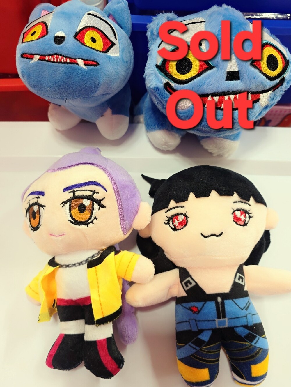 2-Plush K-Pop Demon Hunter Huntrix
